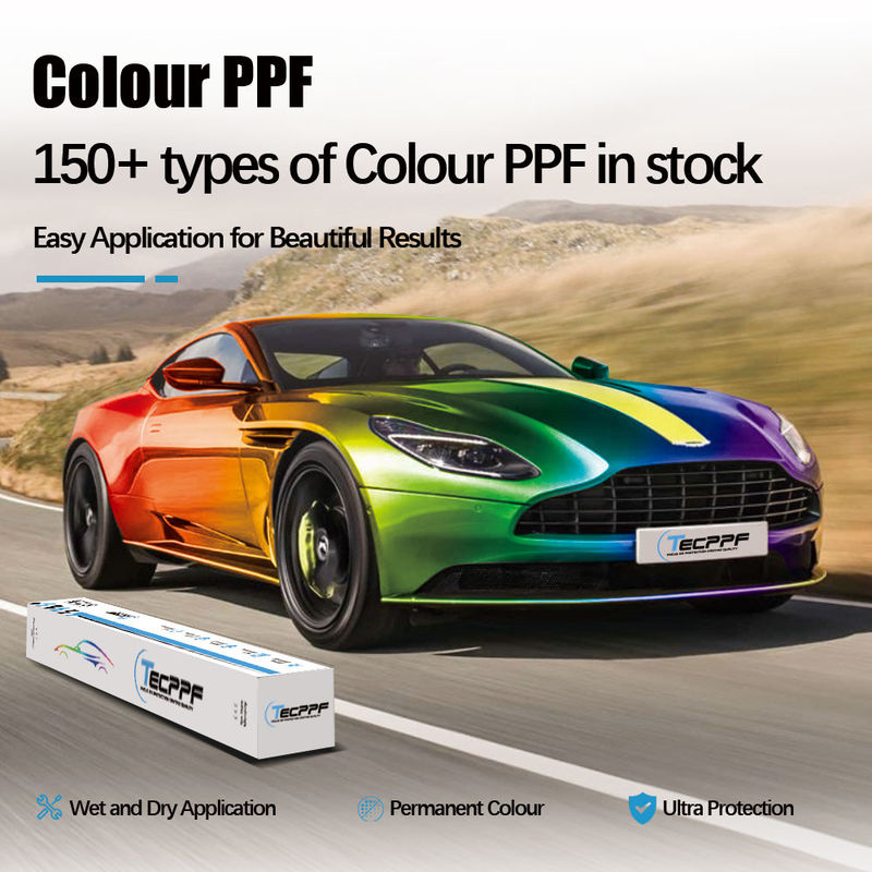 1.52x16m Kleurverfbeschermingsfilm Kleur Ppf Film Anti Vlek