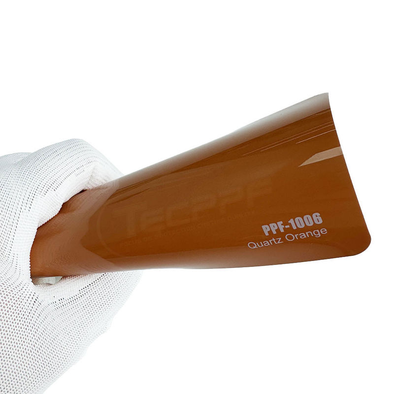 PPF-1006 Quartz Orange Ppf Car Wrap 8mil Kleurverandering Verfbeschermingsfilm