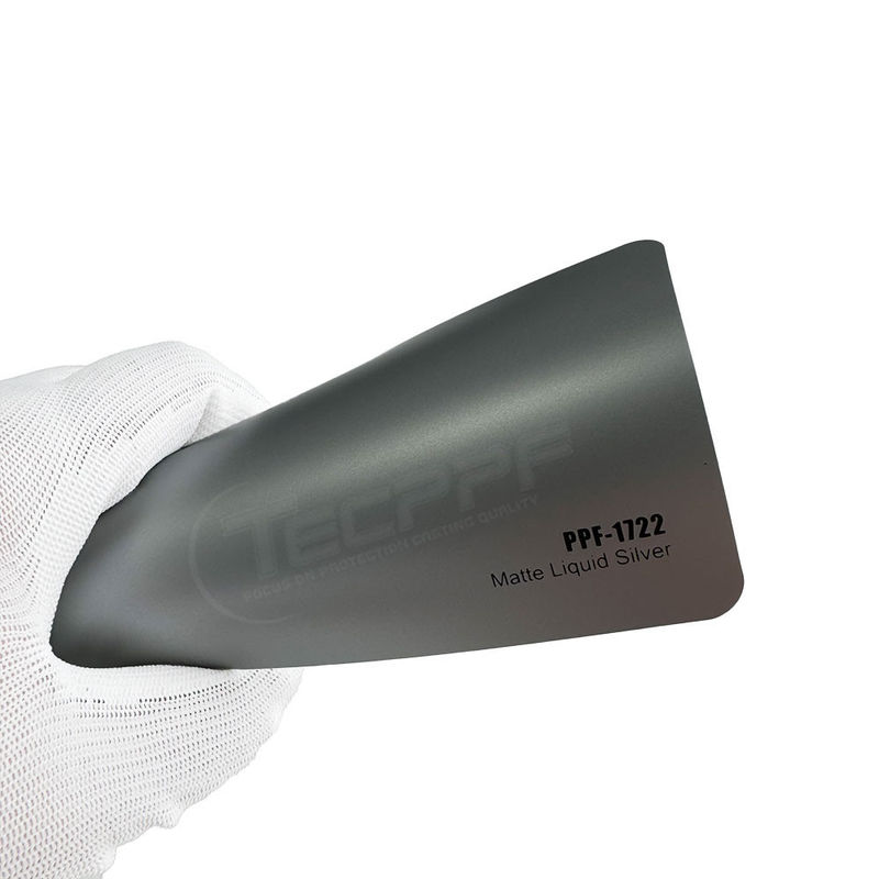 PPF-1722 Matte Liquid Silver Color Verfbeschermingsfilm chemisch bestand