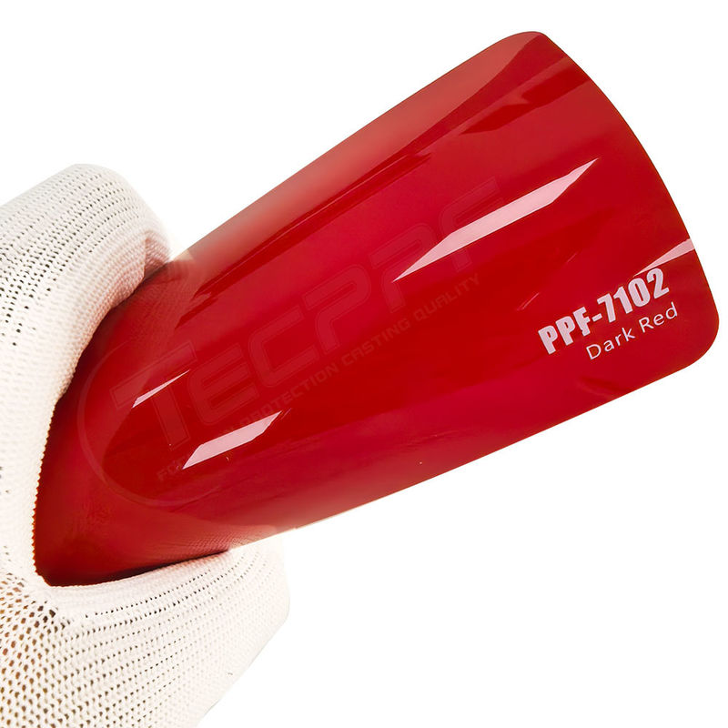 PPF-7102 Donkerrode verfbeschermingsfilm voor autokrassen