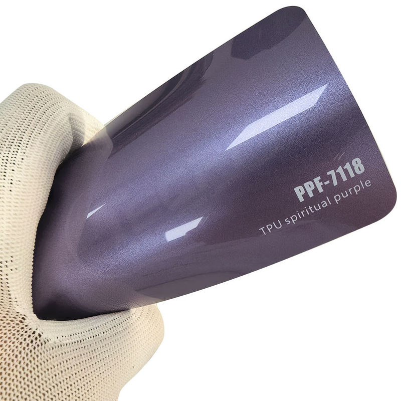 PPF-7118 Spiritual Purple Color Verfbeschermingsfilm voor Autokrassen