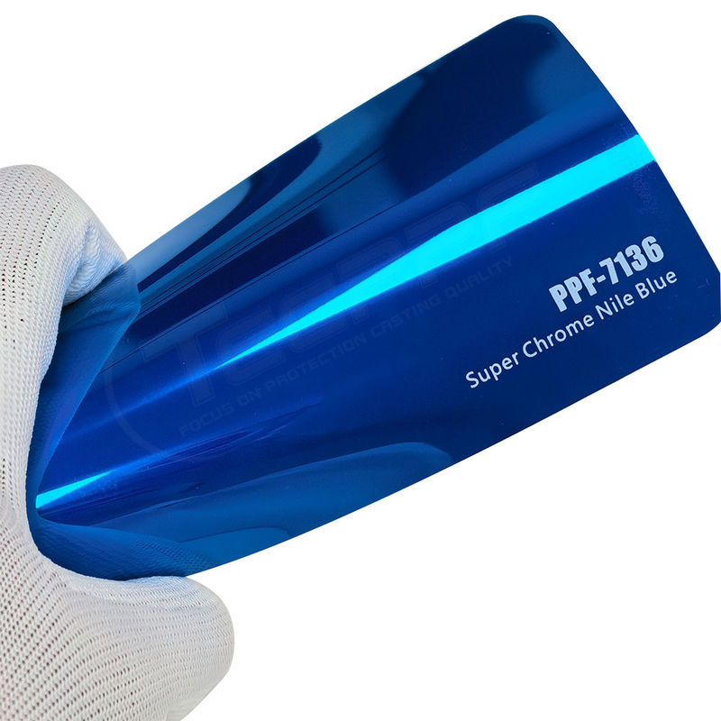 PPF-7136 Superchroom Nijlblauwe kleur verfbeschermingsfilm voor autokrassen
