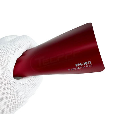 PPF-1011 Mat metalen rode kleur 8 mil kleurverandering verfbeschermingsfilm
