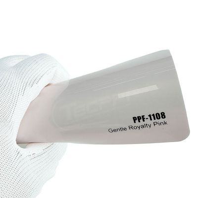 Gentle Royalty Pink 8mil Kleurverandering Verf Beschermingsfilm 1.52x16m / 60inchx53ft