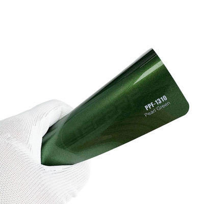 1.52x16m licht parelgroen Verander kleur verfbeschermingsfilm met dikte 8 mil