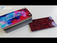 Gefabriceerde koolstofrode verfbeschermingsfolie 8 mil