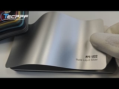 PPF-1722 Matte Liquid Silver Colour, 8mil Kleurverandering Verfbeschermingsfilm